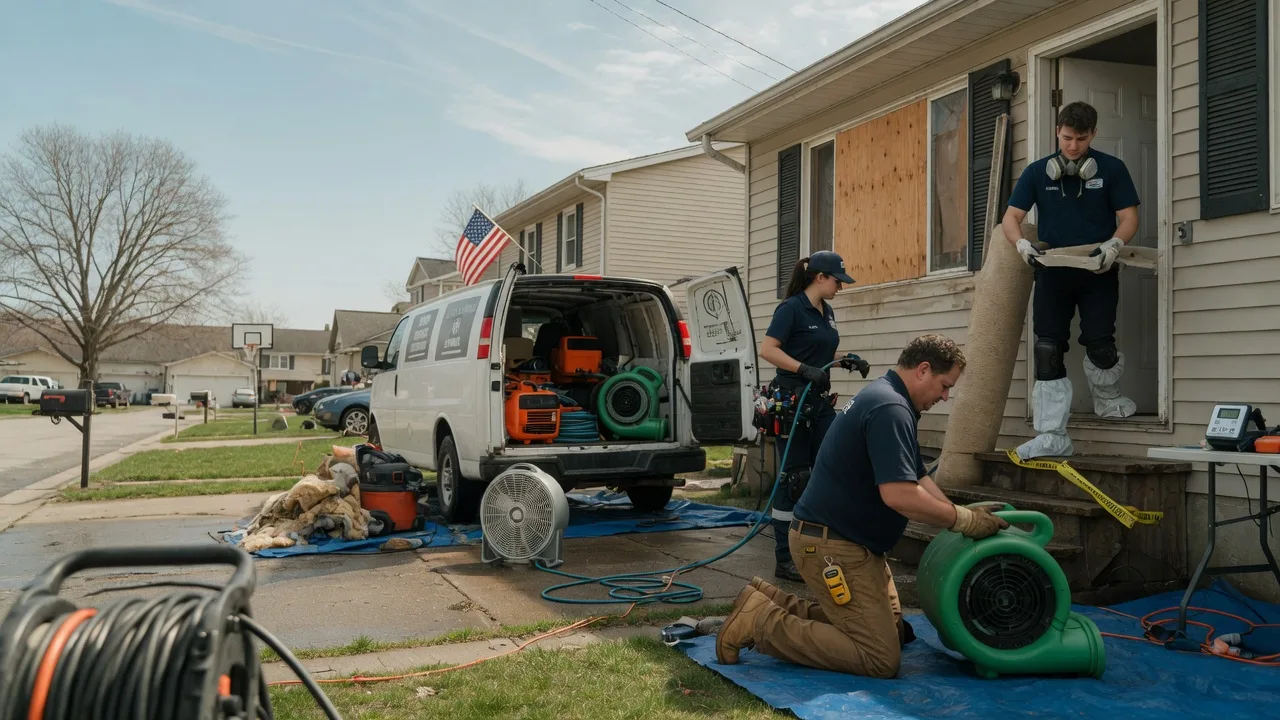Water Damage Restoration in Mills, PA near me